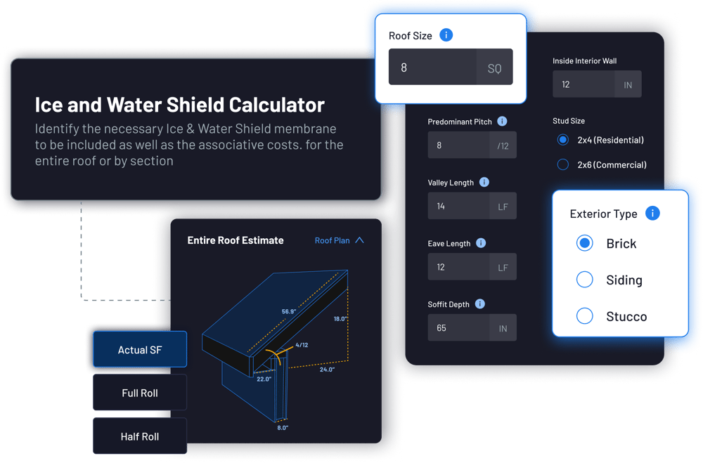 Ice and Water Shield Calculator | OneClick Code