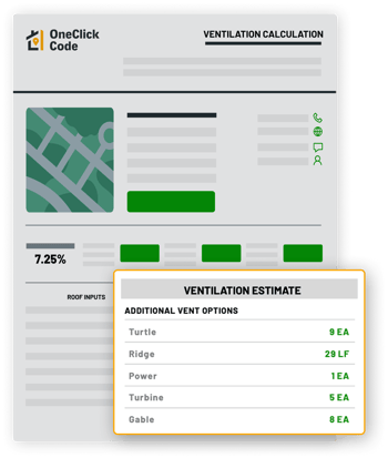 Minimum Recommended Vents