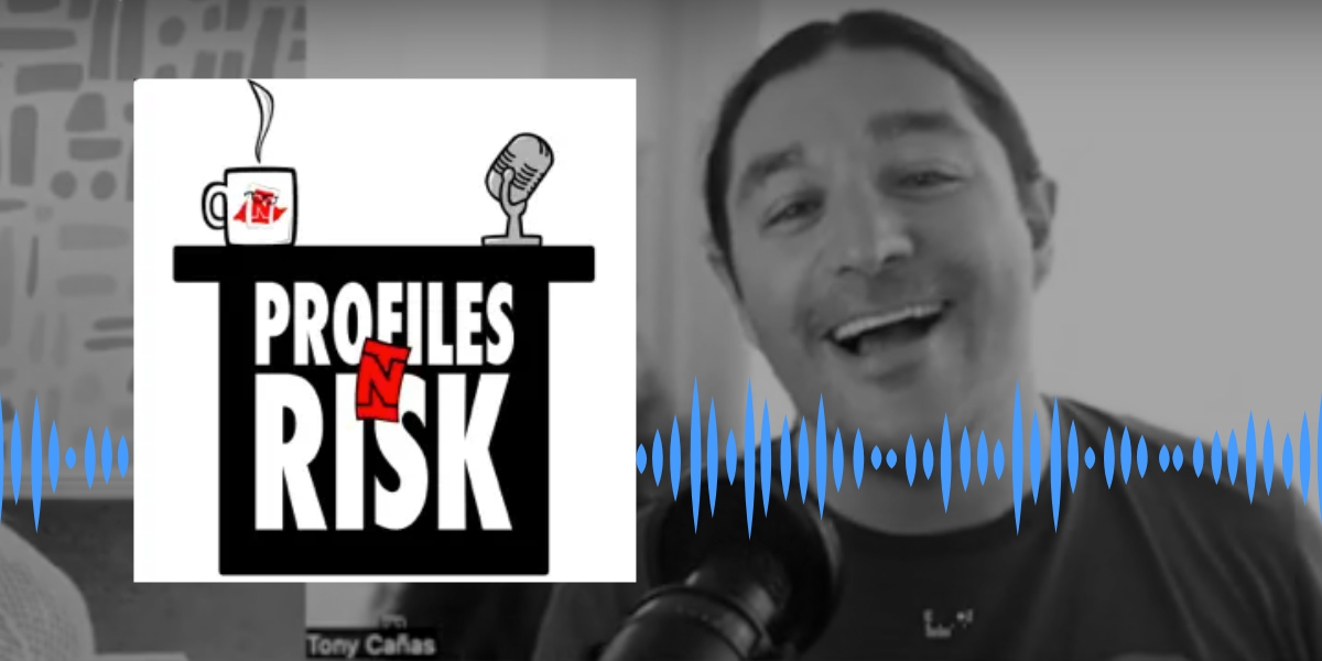 Tony Cañas from Profiles in Risk Podcast Garrett Kurtt and Jessi West Lundeen from OneClick Code