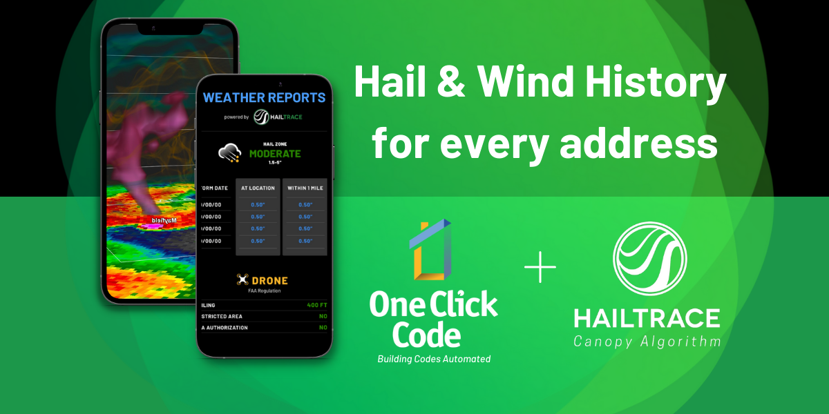 hailtrace and oneclick code integration