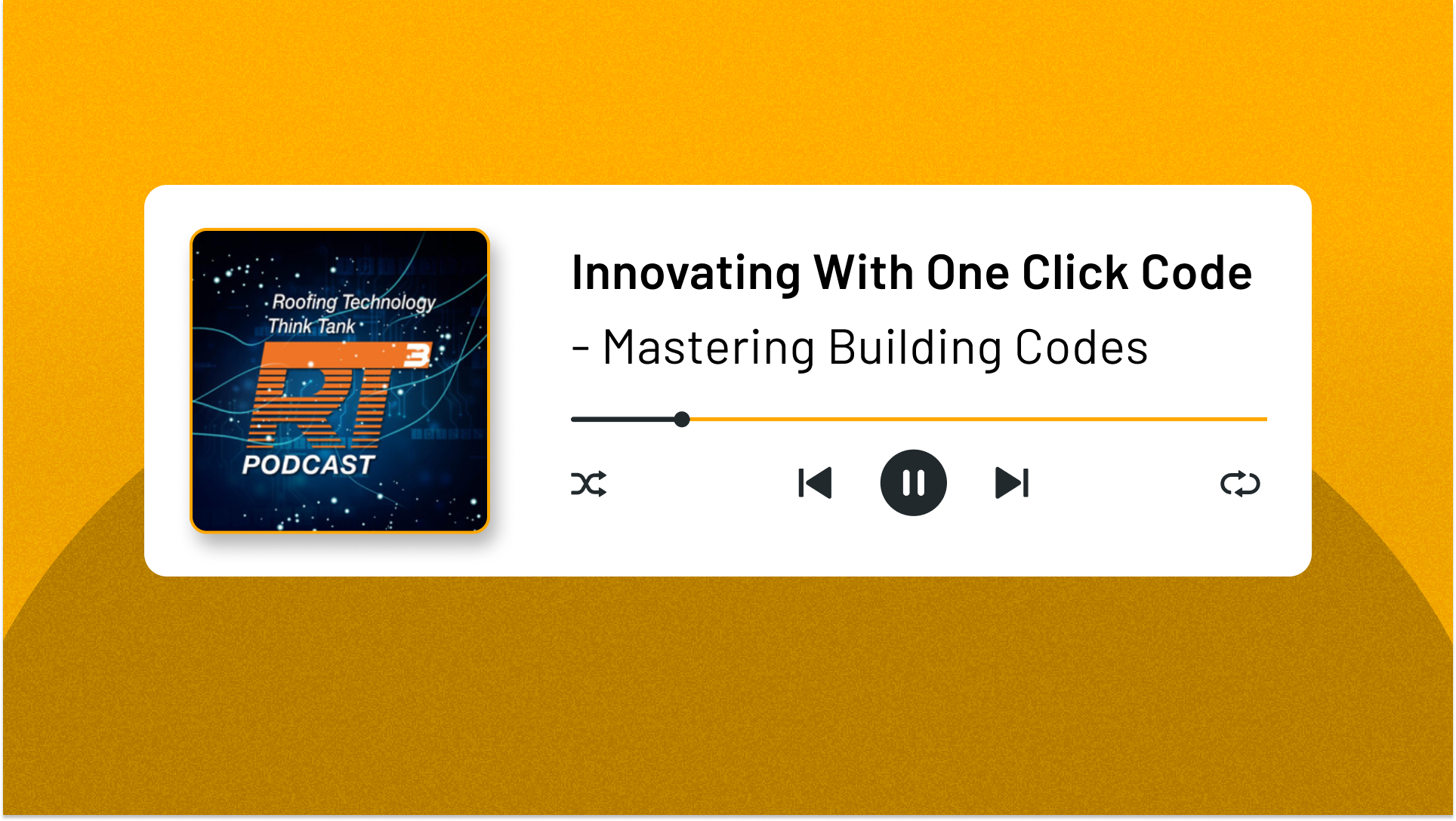 OneClick Code featured on the Roofing Technology Think Tank Podcast discussing building codes and roofing innovation.